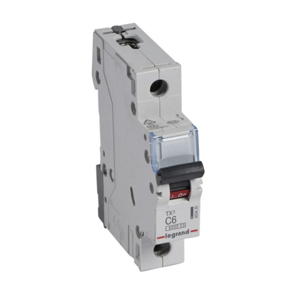 403430Legrandقاطع دائرة Legrand TX3 6A أحادي القطب 6kA