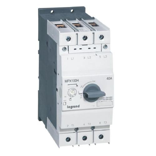 417374Legrandقاطع حماية محرك Legrand MPX3 100H 28-40A