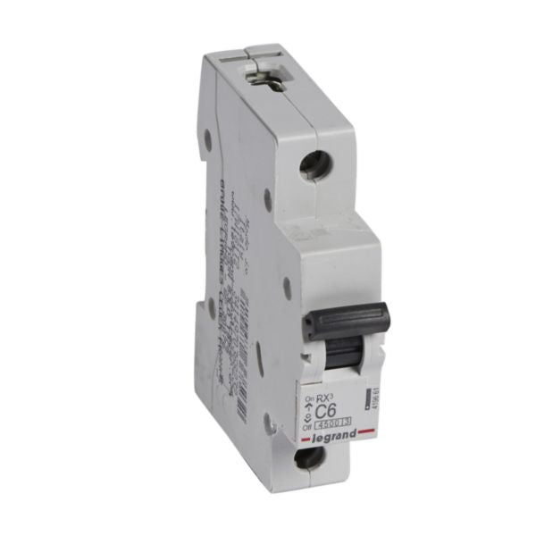 419661Legrandقاطع دائرة Legrand RX3 أحادي القطب 6A منحنى C