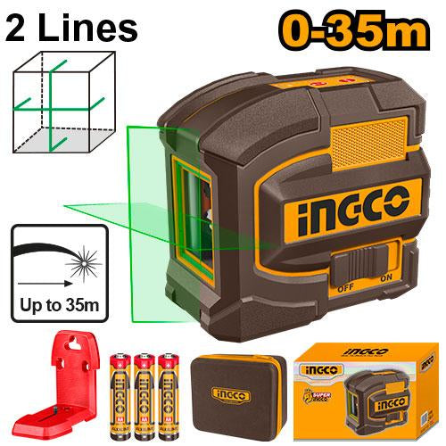 HLL156601INGCOجهاز مستوى الليزر الأخضر ذاتي التسوية INGCO HLL156601