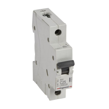 419204Legrandقاطع دارة Legrand RX3 أحادي القطب 25A منحنى C