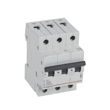 419174Legrandقاطع دارة Legrand RX3 ثلاثي الأقطاب 50A منحنى B