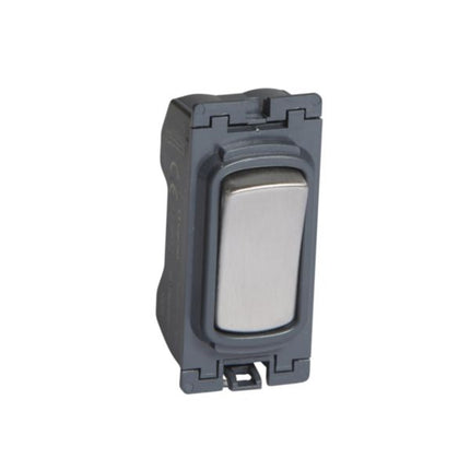 832602Legrandوحدة شبكة المفتاح الوسيط Synergy 10AX 250V الفولاذ المقاوم للصدأ المصقول