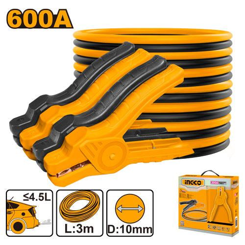 HBTCP6008INGCOكابل البدء INGCO HBTCP6008 600 أمبير 3 متر نحاس