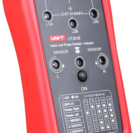 UNI-T Phase Sequence and Motor Rotation Indicator | UT261B