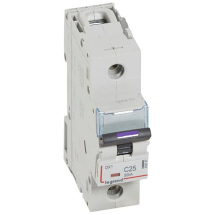 410137Legrandقاطع دائرة Legrand DX3 أحادي القطب 25A منحنى C
