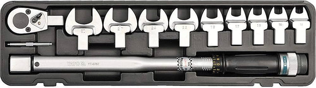 Yato TORQUE WRENCH WITH ACCESSORIES 12 PCS | YT-0767