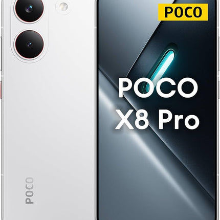 POCO X8 Pro Max Smartphone | White | 12GB RAM | 256GB Storage