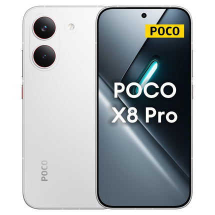 POCO X8 Pro Smartphone | White | 8GB RAM | 256GB Storage