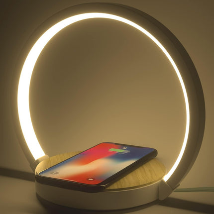 ELEHOT Bedside Lamp with Wireless Charger , F1