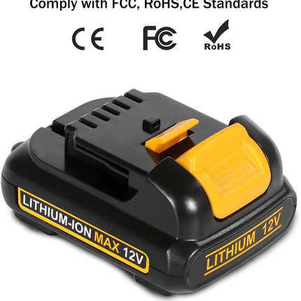 DeWalt 12V XR 1.5Ah Battery , DCB123-XJ