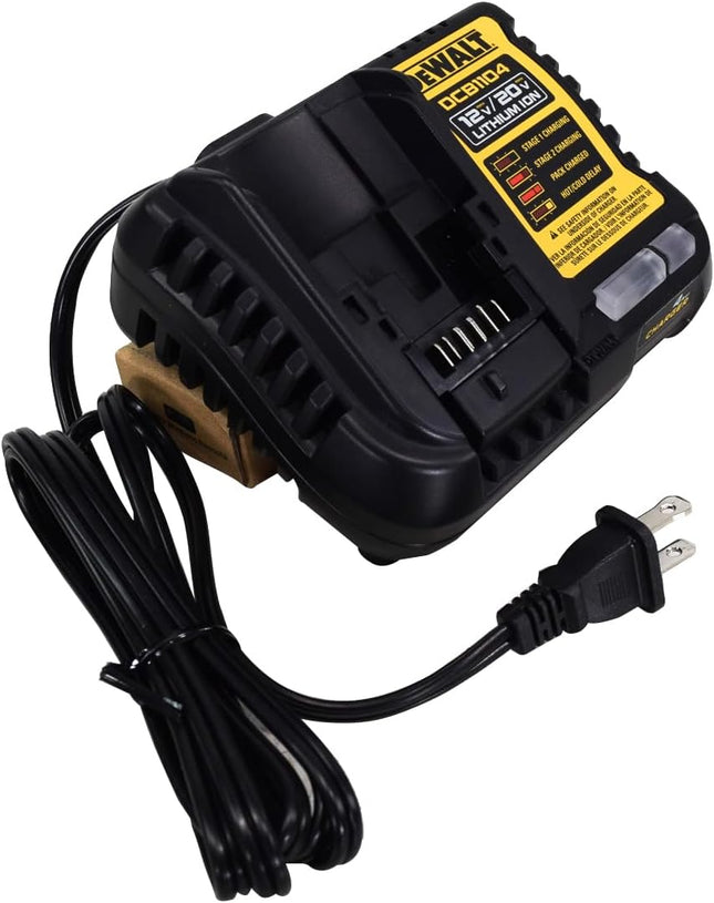 DeWalt 12V|20V 4 Amp Battery Charger, DCB1104