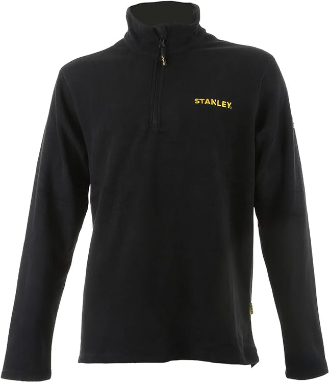 Stanley Gadsden 1/4 Zip Micro Fleece Black , STW40006-001