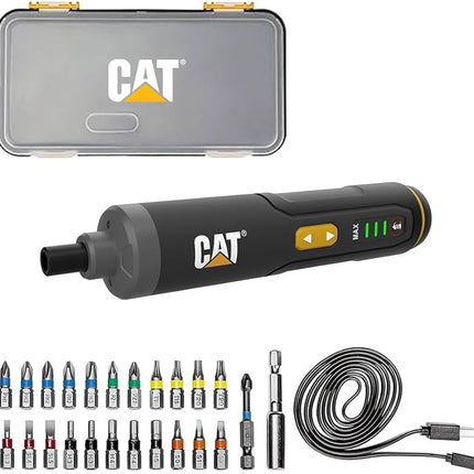 Caterpillar Cordless Screwdriver 4V USB Rechargeable | DX1110
