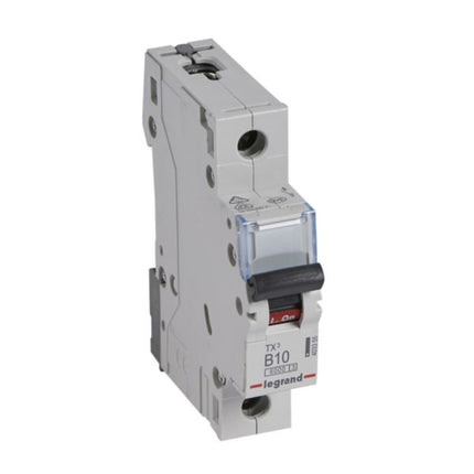 403355Legrandقاطع دارة Legrand TX3 أحادي القطب 10A منحنى B