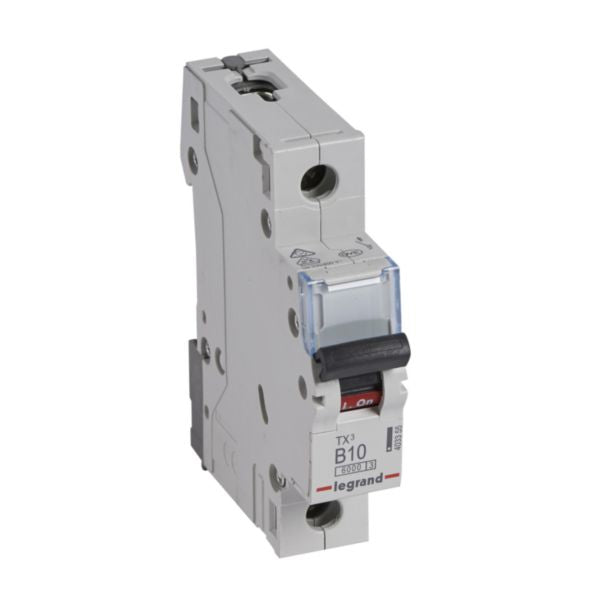 403355Legrandقاطع دارة Legrand TX3 أحادي القطب 10A منحنى B