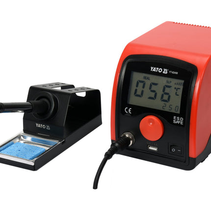 YT-82456Yatoمحطة اللحام YATO YT-82456 75W شاشة LCD 900M