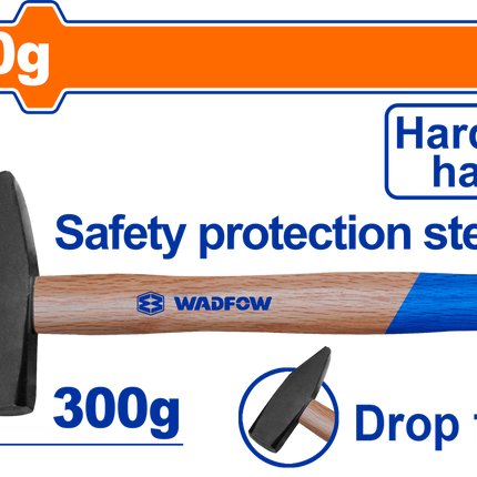 WMB1303Wadfowمطرقة صائغ بمقبض خشبي 300 جم