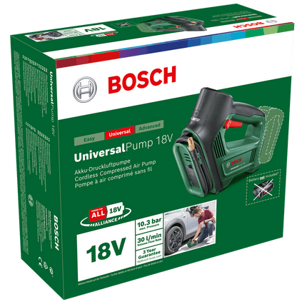 Cordless pneumatic pump | Universal Pump 18V