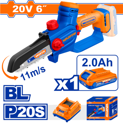 WCLP562Wadfowمنشار سلسلة صغير وادفو 6 بوصة 20 فولت بدون فرش