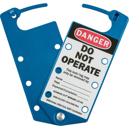 Labelled Lockout Hasps