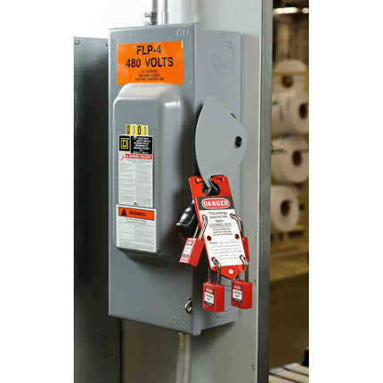 Labelled Lockout Hasps