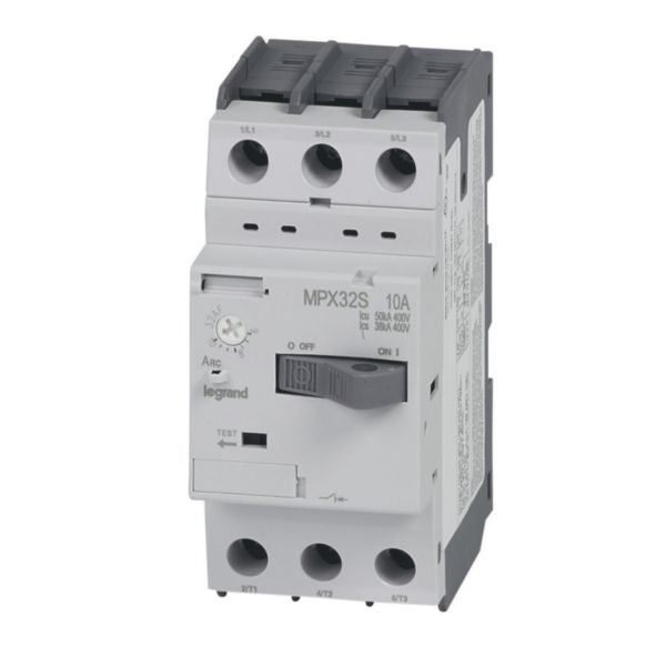 417310Legrandقاطع دارة حماية المحركات Legrand MPX3 6-10A 50kA