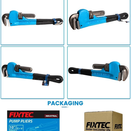 FHPW1008Fixtecمفتاح أنابيب FIXTEC 8-48 بوصة من الفولاذ الكربوني