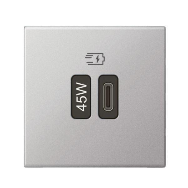575484Legrandشاحن Arteor USB بقوة 45 واط نوع C مع تقديم الطاقة