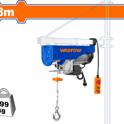 WETH1A02Wadfowرافعة كهربائية وادفو 1600 واط للخدمة الشاقة