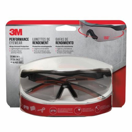 000763087259073Mنظارات الأمان 3M Performance مع عدسات رمادية مضادة للضباب