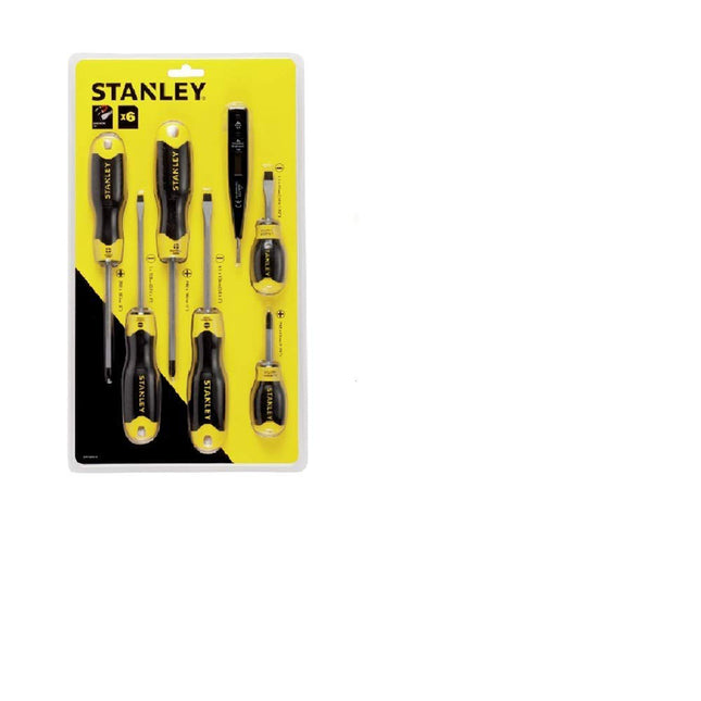 Screwdriver W/Bonus Set - Tester Included | 6 pcs