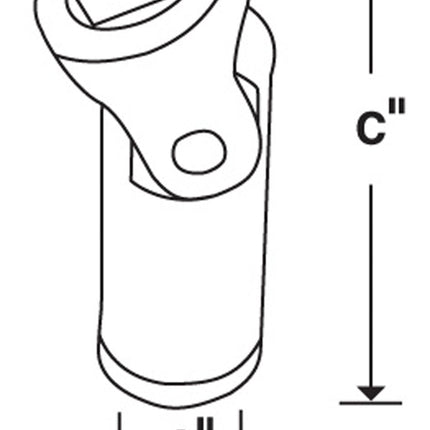L8112ASnap-Onرأس قضيب كسر سناب أون 3/4 بوصة