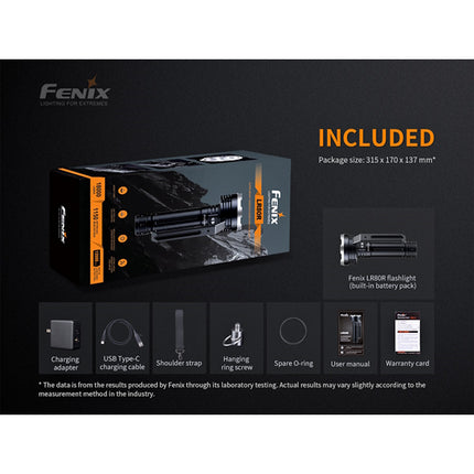 Fenix LR80R SST70 LED 18000 Lumens Rechargeable Searching Flashlight | 6942870307862