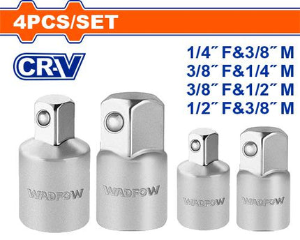 WST9604Wadfow مجموعة محولات المقبس 4 قطع WST9604