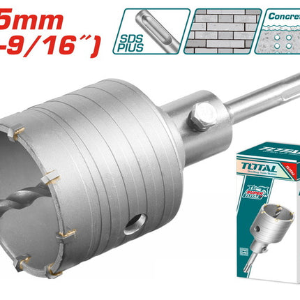 TAC430651Total Toolsمجموعة بتة حفر الماس TOTAL ثقب أساسي 50 مم TCT TAC430651
