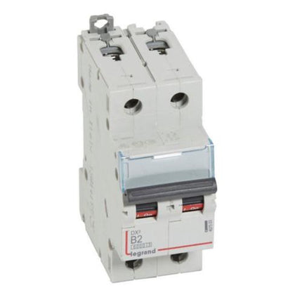 407503Legrandقاطع دورة Legrand DX3 ثنائي القطب 2A منحنى B