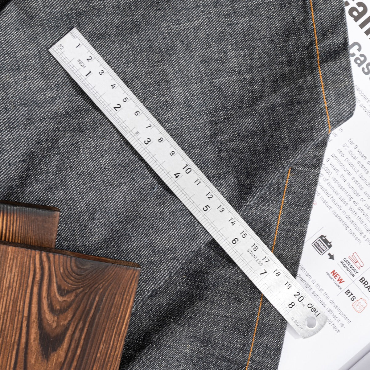 Best Buy Ruler Buy Deli Steel Ruler 300mm | EDL8030Y at best price from Toolmart ...