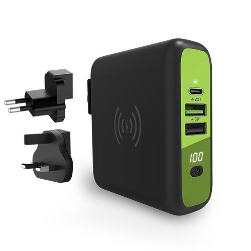 Goui,6939801428109,Goui - Mbala - Wall charger, + Power Bank 8000 + Qi | 6939801428109