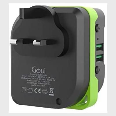 بيوني باور بانك 5200 ملي امبير + مكبر صوت + شاحن جداري