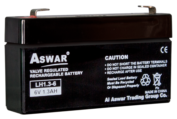 Aswar UPS Battery - 6V-1.3AH | AS-6V/1.3AH