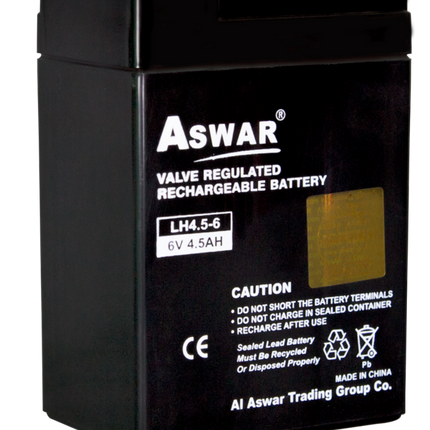 Aswar UPS Battery - 6V-4.5AH | AS-6V/4.5AH