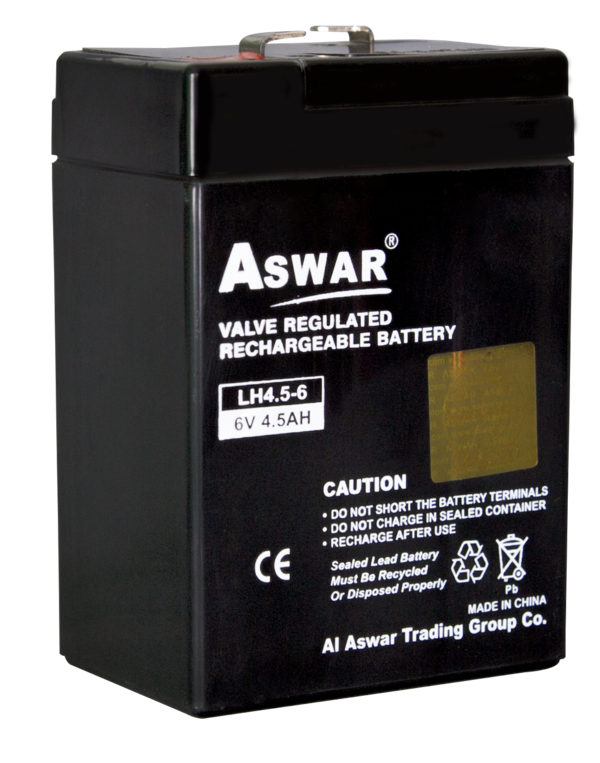 Aswar UPS Battery - 6V-4.5AH | AS-6V/4.5AH