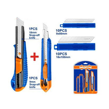 WSK2204Wadfowمجموعة سكاكين وادفو WSK2204 القابلة للانفصال