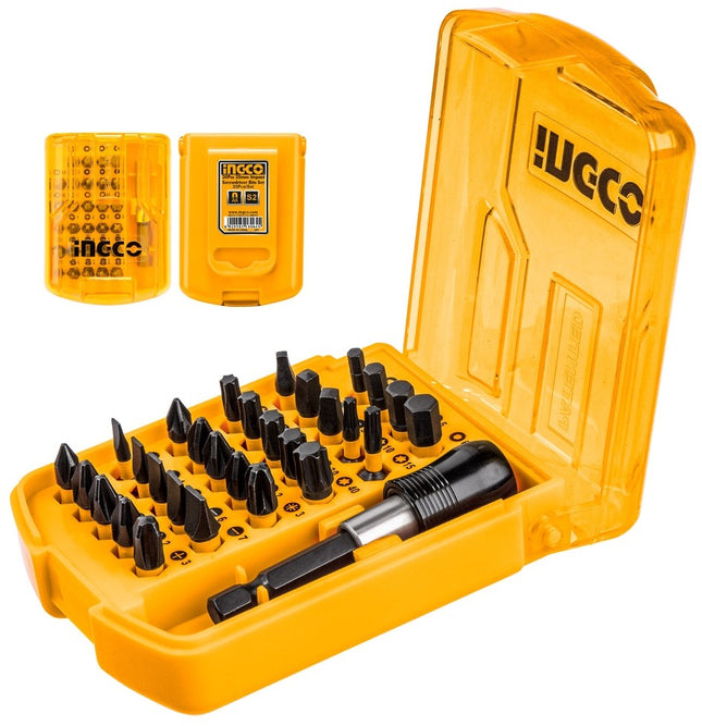 INGCO 30pcs Impact Screwdriver Bits 25mm Set AKSD68303