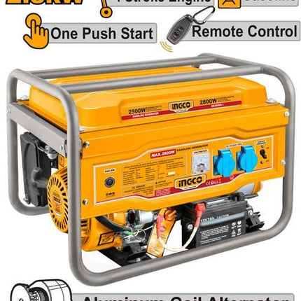 GE30005-1RCINGCOمولد كهربائي بنزين GE30005-1RC 2.5 كيلوواط محمول