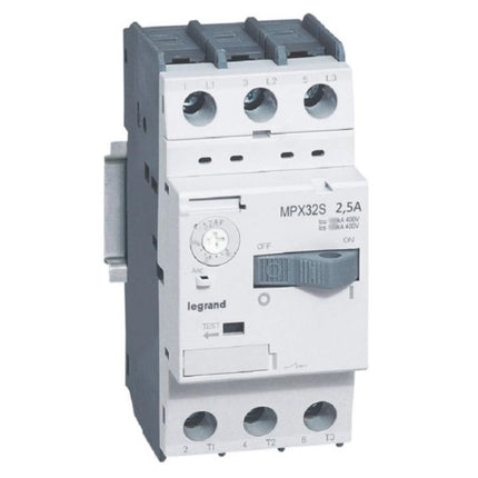 417306Legrandقاطع دارة حماية المحرك Legrand MPX3 1.6-2.5A 100KA