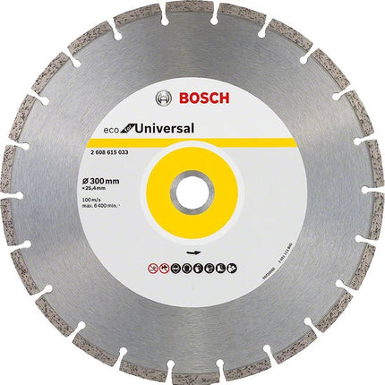 Bosch Tools,2608615033,Segmented Diamond Cutting Disc -ECO for Universal 300mm