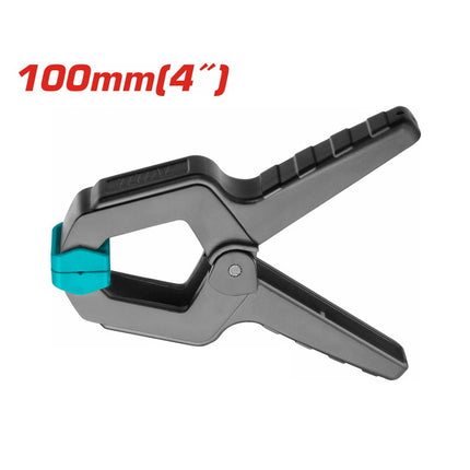 THT13342Total Toolsمشبك زنبركي شامل 4 بوصة (THT13342)