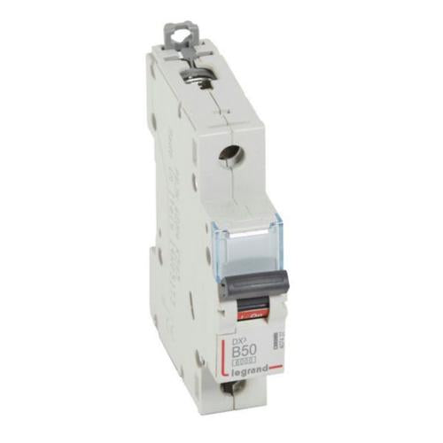 407437Legrandقاطع دائرة Legrand MCB DX3 6000A أحادي القطب 50A منحنى B
